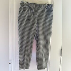 Reitmans Gingham Ankle pants in Size 14 Petite